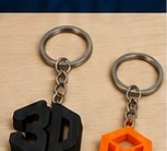 Chaveiros impressos em 3D